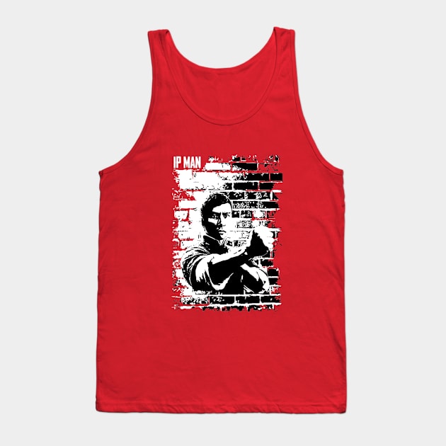 Ip man wall Tank Top by Finito_Briganti